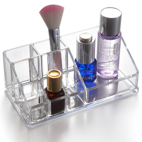 Mini Tray Makeup Organizer (9 Slots) Sorbus Beauty