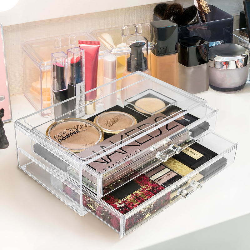 Stackable Cosmetic Organizer - 2 Drawer - (Large)