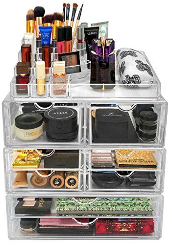 Stackable Cosmetic Organizer  - 2 Drawer (XL)