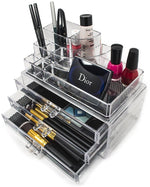 Top Sectional Cosmetic Organizer - Round - Small - sorbusbeauty