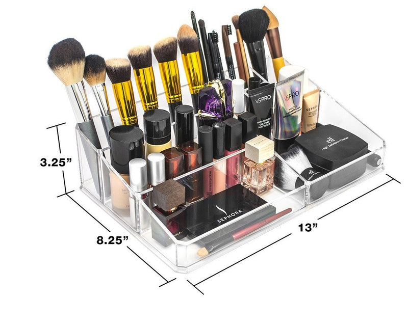 Top Sectional Cosmetic Storage Organizer - XL - sorbusbeauty