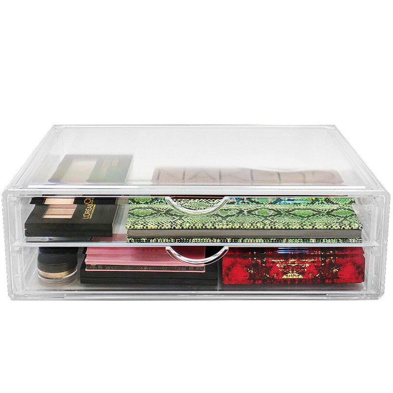 Stackable Cosmetic Organizer  - 2 Drawer (XL) - sorbusbeauty