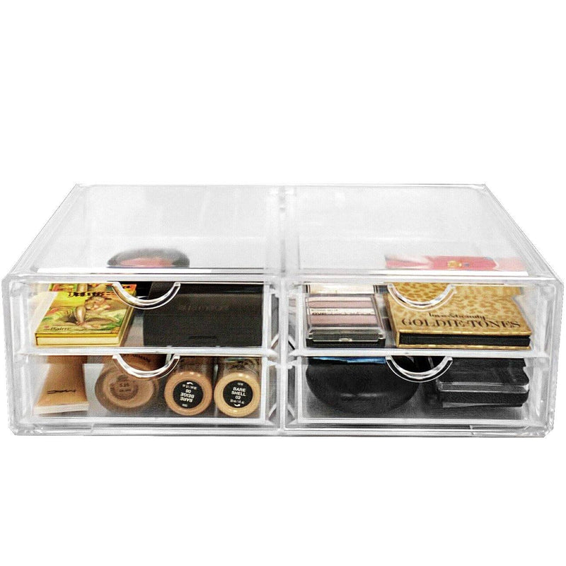 Stackable Cosmetic Organizer - 4 Drawer (XL) - sorbusbeauty
