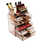Medium Makeup Organizer Set - (3 large / 4 small drawers/top tray)